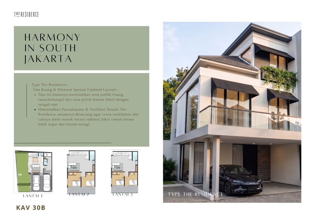 the-residence-townhouse-jakarta-selatan