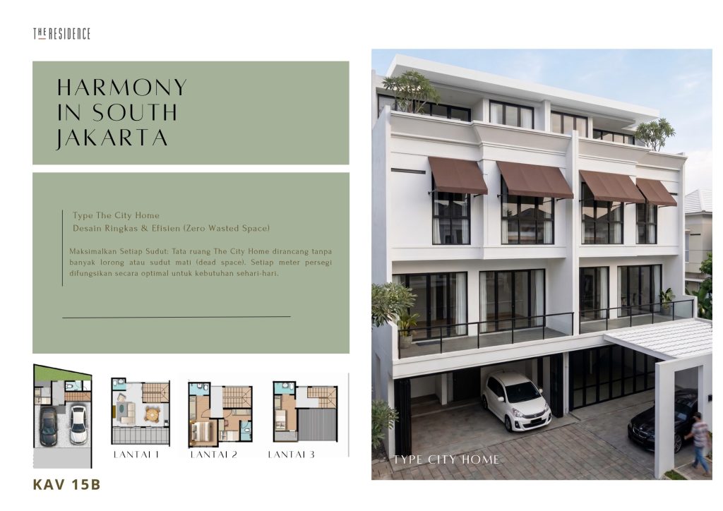 the-residence-townhouse-jakarta-selatan