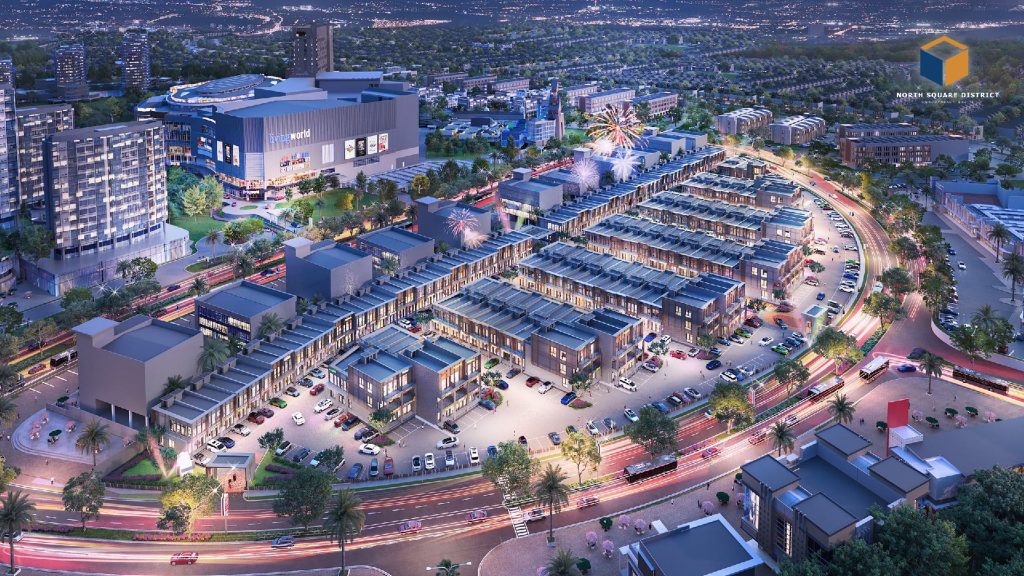 NORTH SQUARE DISTRICT Kota Wisata Cibubur - RUKO & KAVLING KOMERSIAL DIJUAL